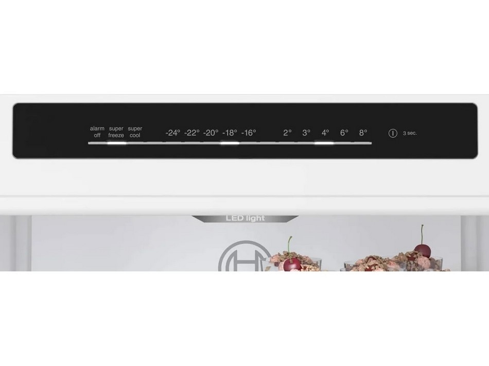 Frigorífico Combinado Bosch KGN362ICF No Frost de 186 cm - Inox Aço Antimarcas-3