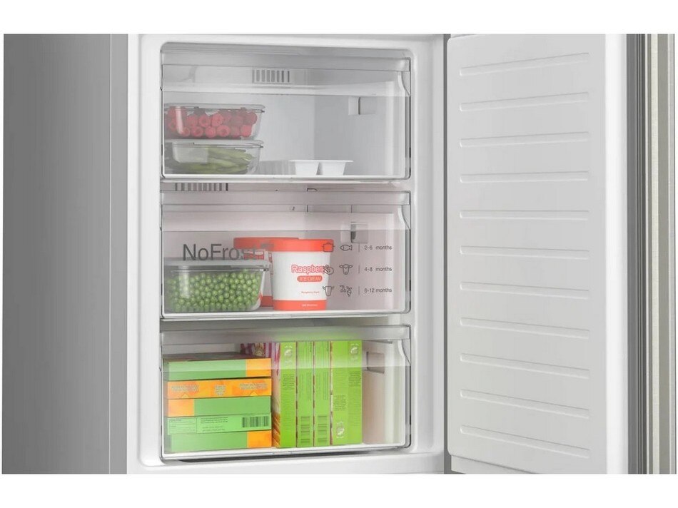 Frigorífico Combinado Bosch KGN362ICF No Frost de 186 cm - Inox Aço Antimarcas-6