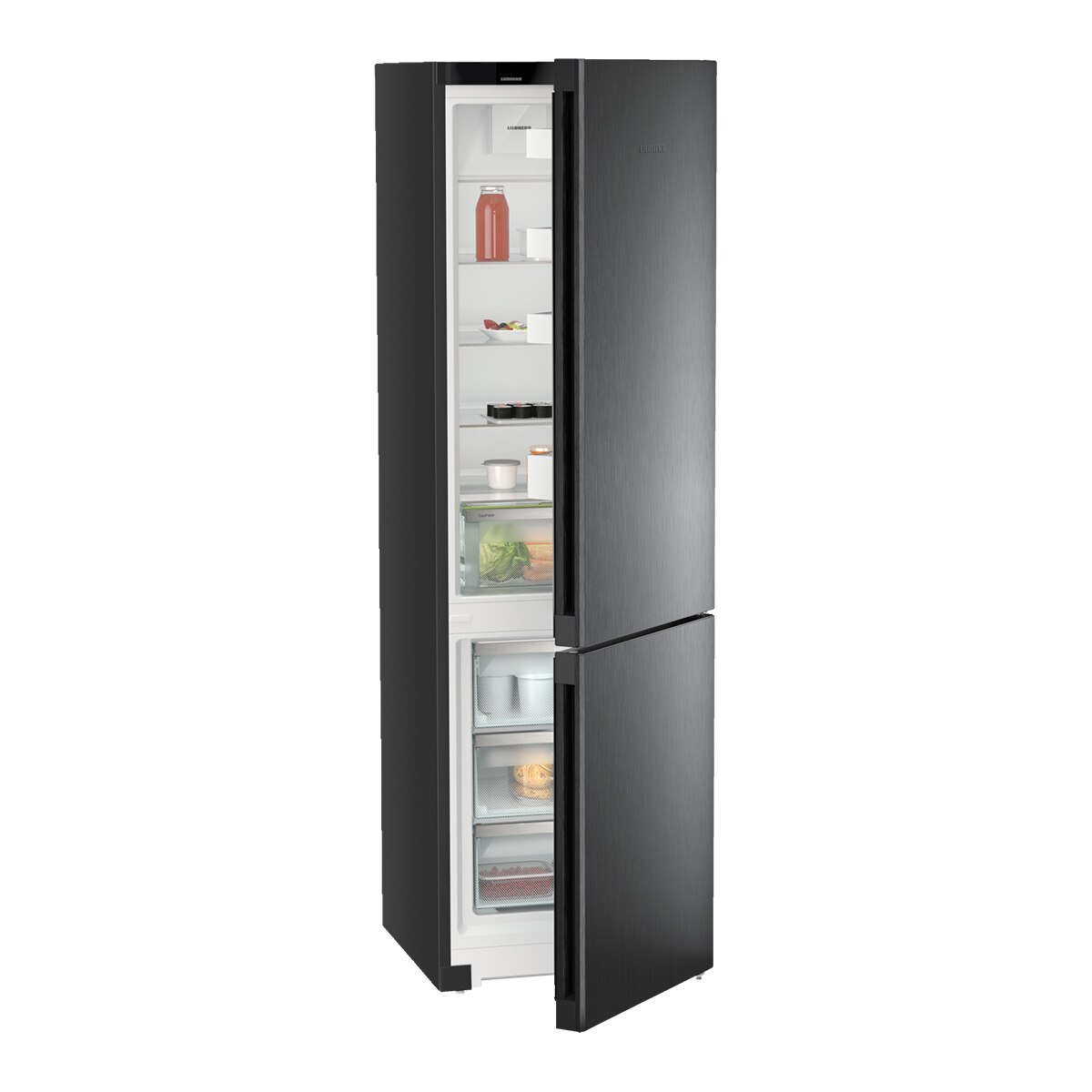 Frigorífico Combinado Liebherr KGbdc2063 No Frost, BluPerformance, de 371L e 201,5cm - Black Inox Black Inox-6