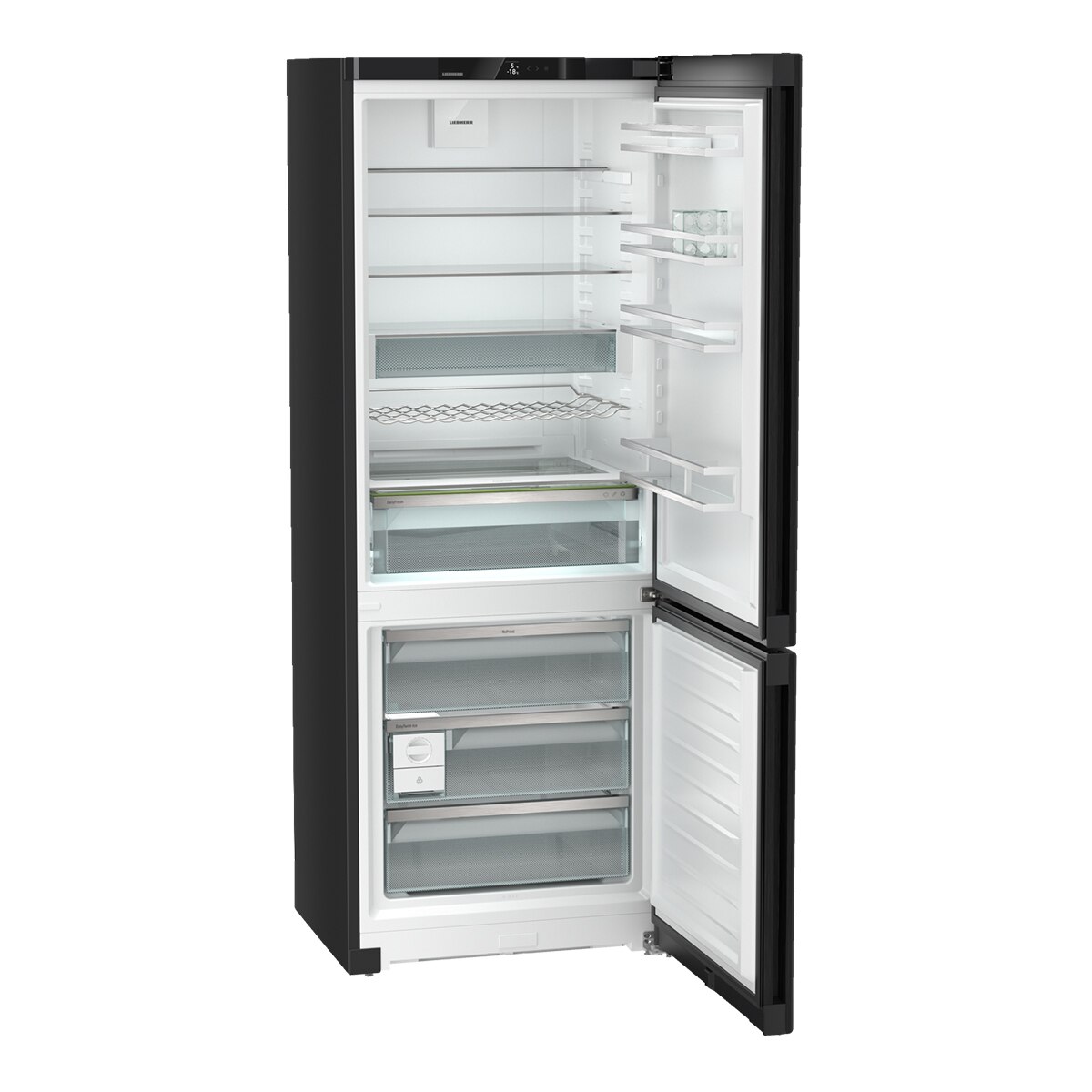 Frigorífico Combinado Liebherr CNbdd7723 No Frost, BluPerformance, EasyFresh, de 486L e 201,5cm - Black Inox Black Inox-7