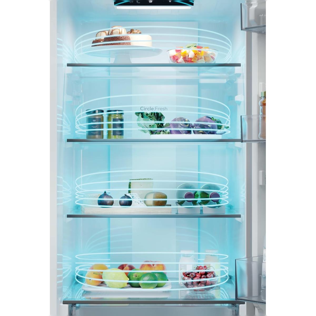 Frigorífico Combinado Candy CNCQ2T518DB No Frost de 182,5 cm - Preto Preto-6