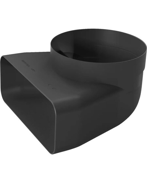 Imagem 0 de Acessório Adaptador para Conduta Diâmetro 150 mm, 90° Redondo Plano Bosch HEZ9VDSI1