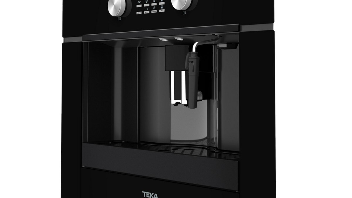 Máquina de Café Encastrável Teka CLC 855 GM BK Automática com 30 Programas Automáticos e Pressão 15 bar - Vidro Preto Preto-3