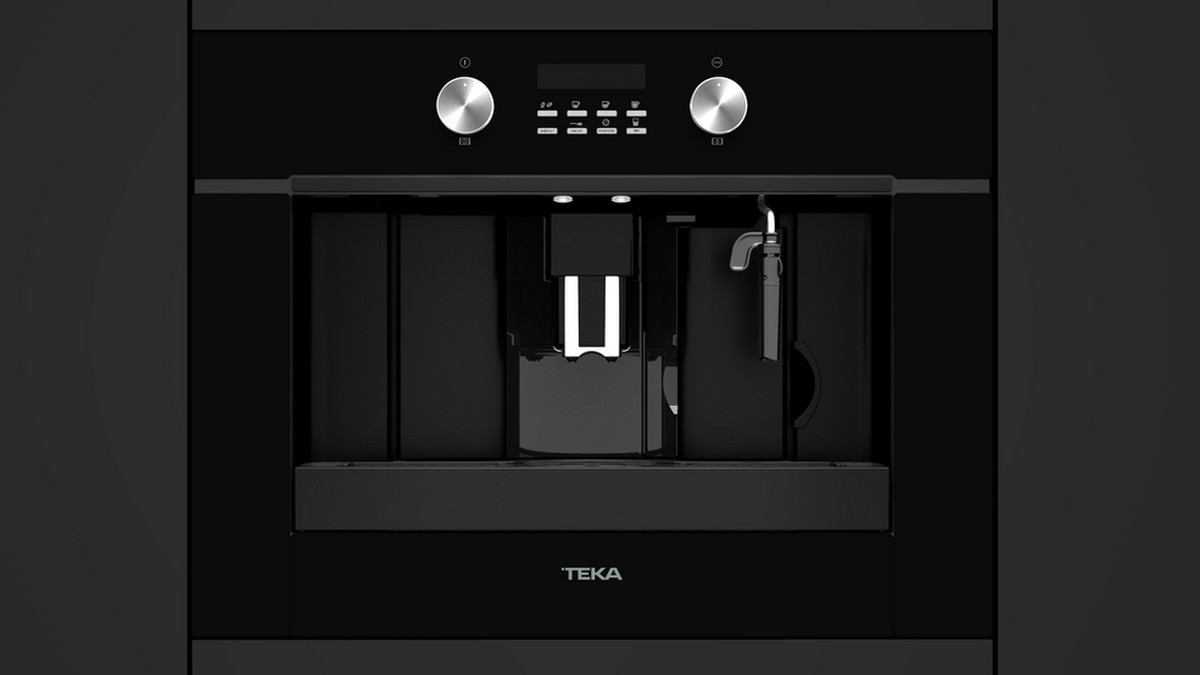 Máquina de Café Encastrável Teka CLC 855 GM BK Automática com 30 Programas Automáticos e Pressão 15 bar - Vidro Preto Preto-4