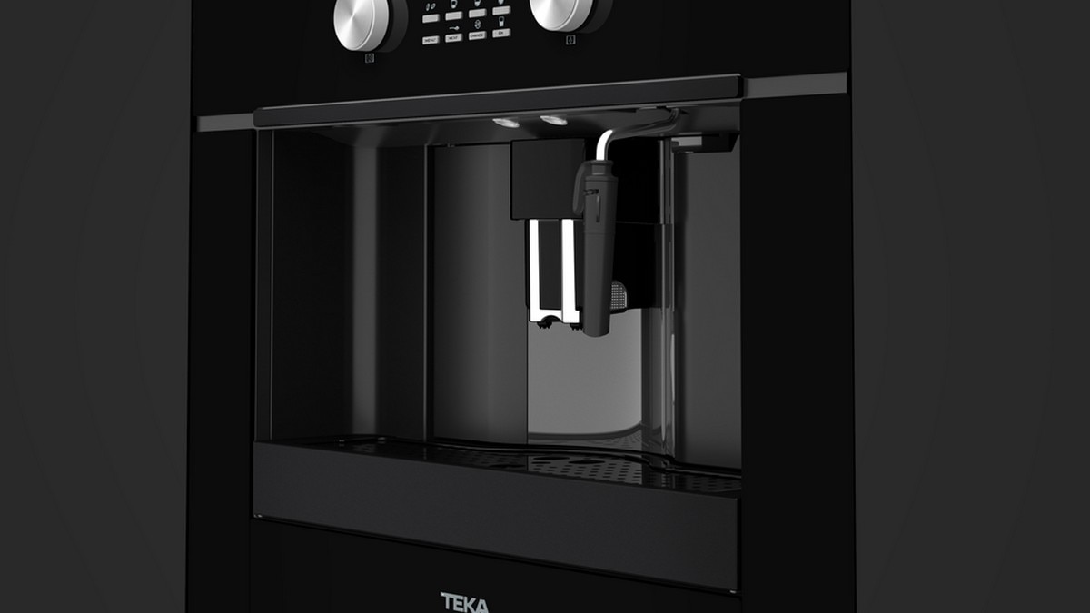 Máquina de Café Encastrável Teka CLC 855 GM BK Automática com 30 Programas Automáticos e Pressão 15 bar - Vidro Preto Preto-6