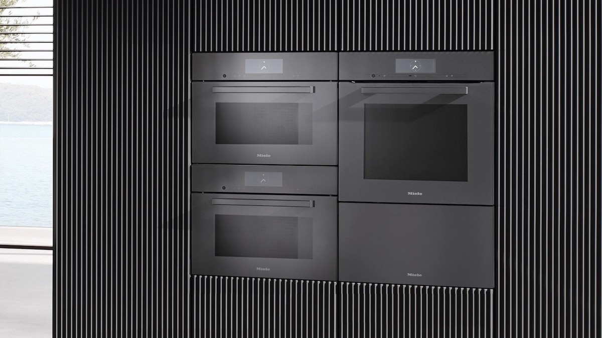 Gaveta de Aquecimento Miele ESW7030 IB GRGR Gourmet sem Puxador com 32 cm de Altura - Cinza Grafite Cinzento-grafite-2