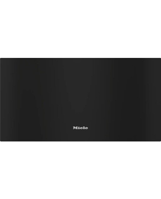 Gaveta de Aquecimento Gourmet Miele ESW 7030 sem Puxador com 32 cm de Altura - Preto Obsidiana Preto-1