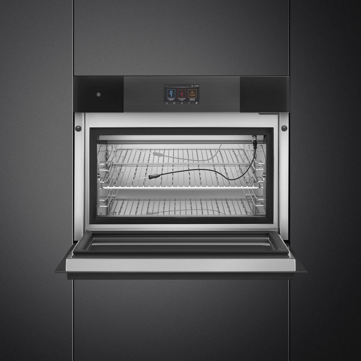 Abatedor de Temperatura Smeg Linea SBC4104B3 de 31 Litros - Preto Preto-3