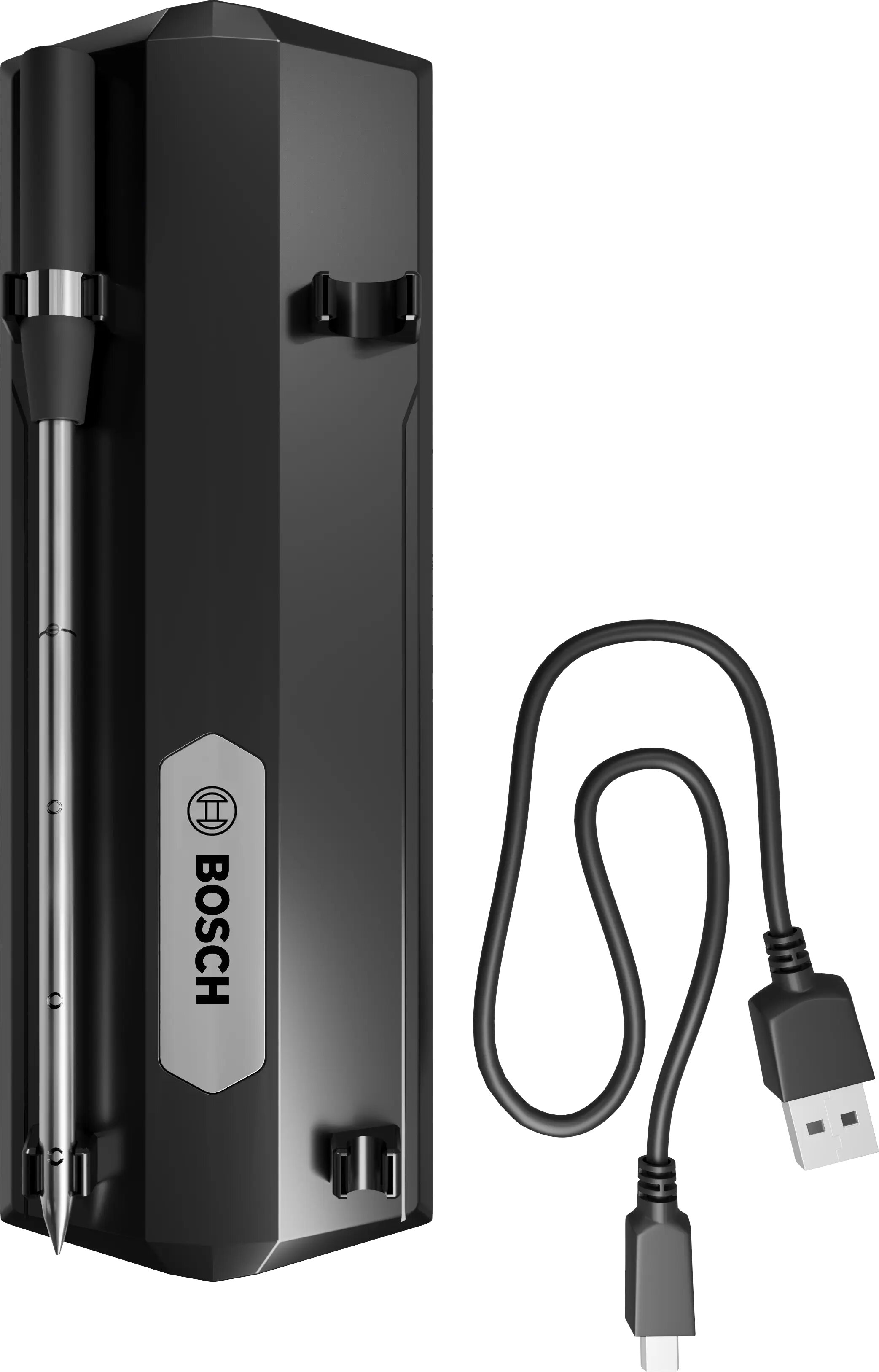 Termo-Sonda sem Fios Bosch, HEZ32WA00 , 17008123 Inox, Apto à Máquina de Lavar Loiça, Adequado para Forno Porta-Carro Preto-1