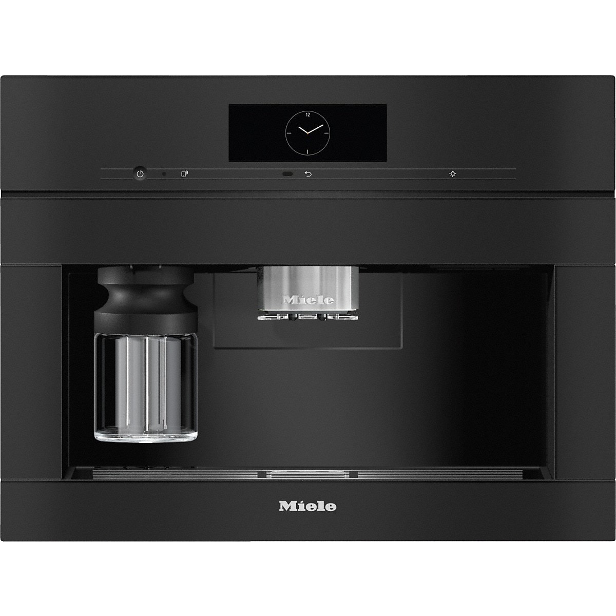 Máquina de Café Encastrável Miele CVA 7845 OBSW DirectWater com CoffeeSelect e AutoDescale - Obsidian Black Preto-1