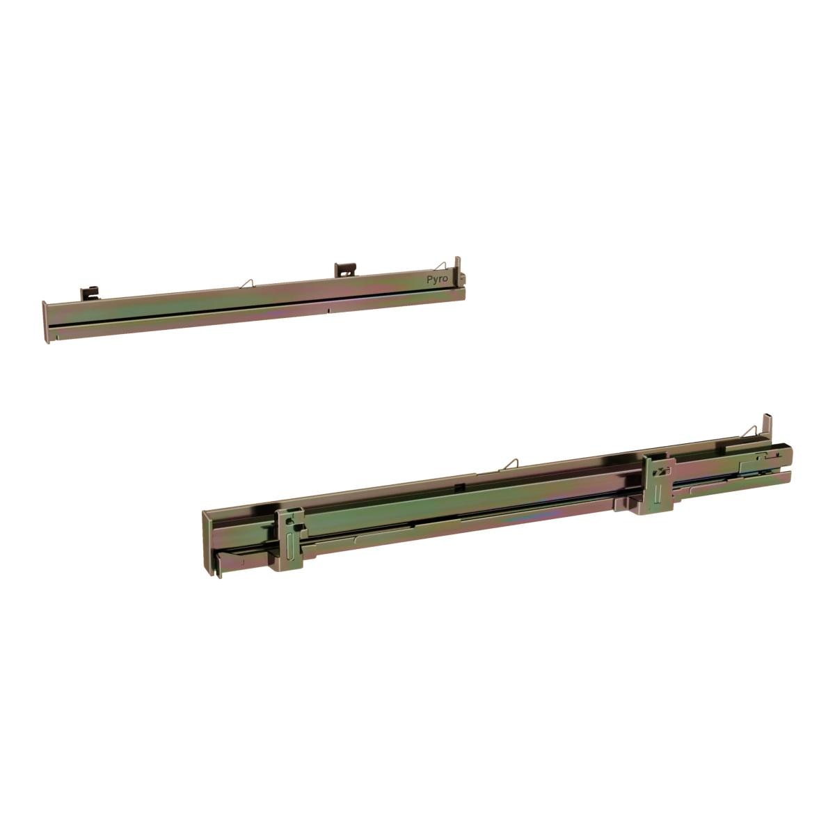 Acessório Calhas Telescópicas Siemens HZ638070 Totalmente Extensíveis, Apto à Pirólise - Inox 1