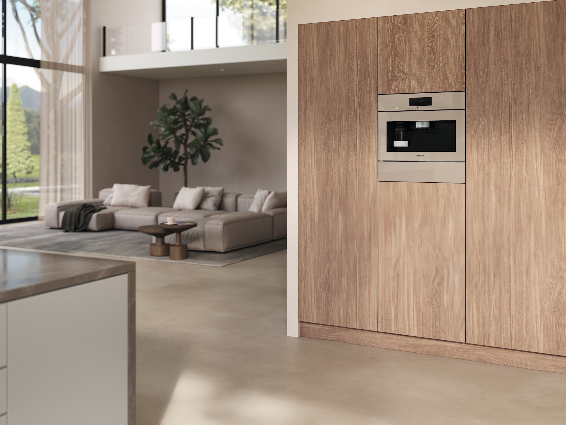 Máquina de Café Encastrável Miele CVA 7845 com DirectWater, CoffeeSelect e AutoDescale - Bege Pérola Bege-4