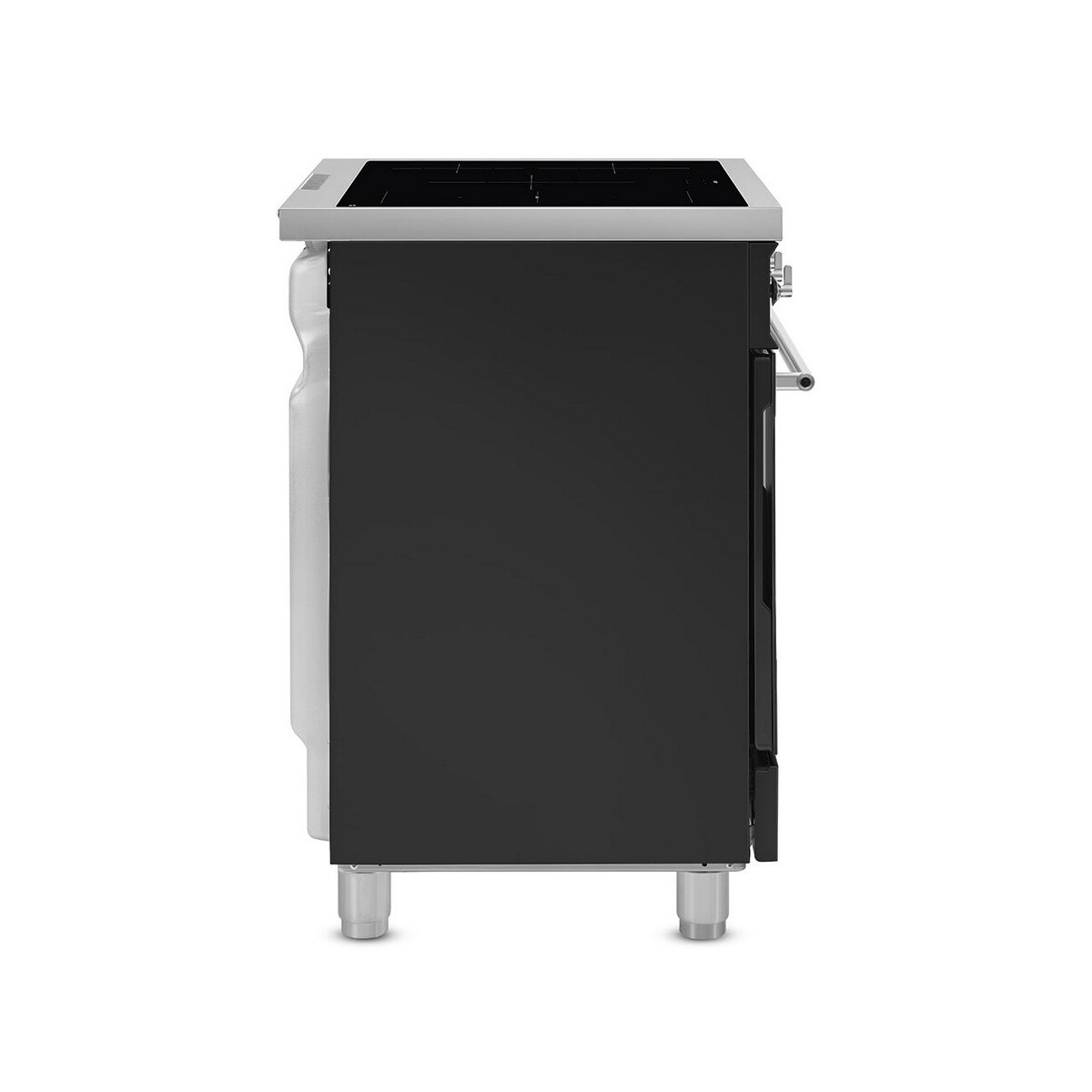 Fogão Elétrico com Placa de Indução Smeg Classica C9IMMB2 de 5 Zonas e de 115 Litros - Preto Preto-7