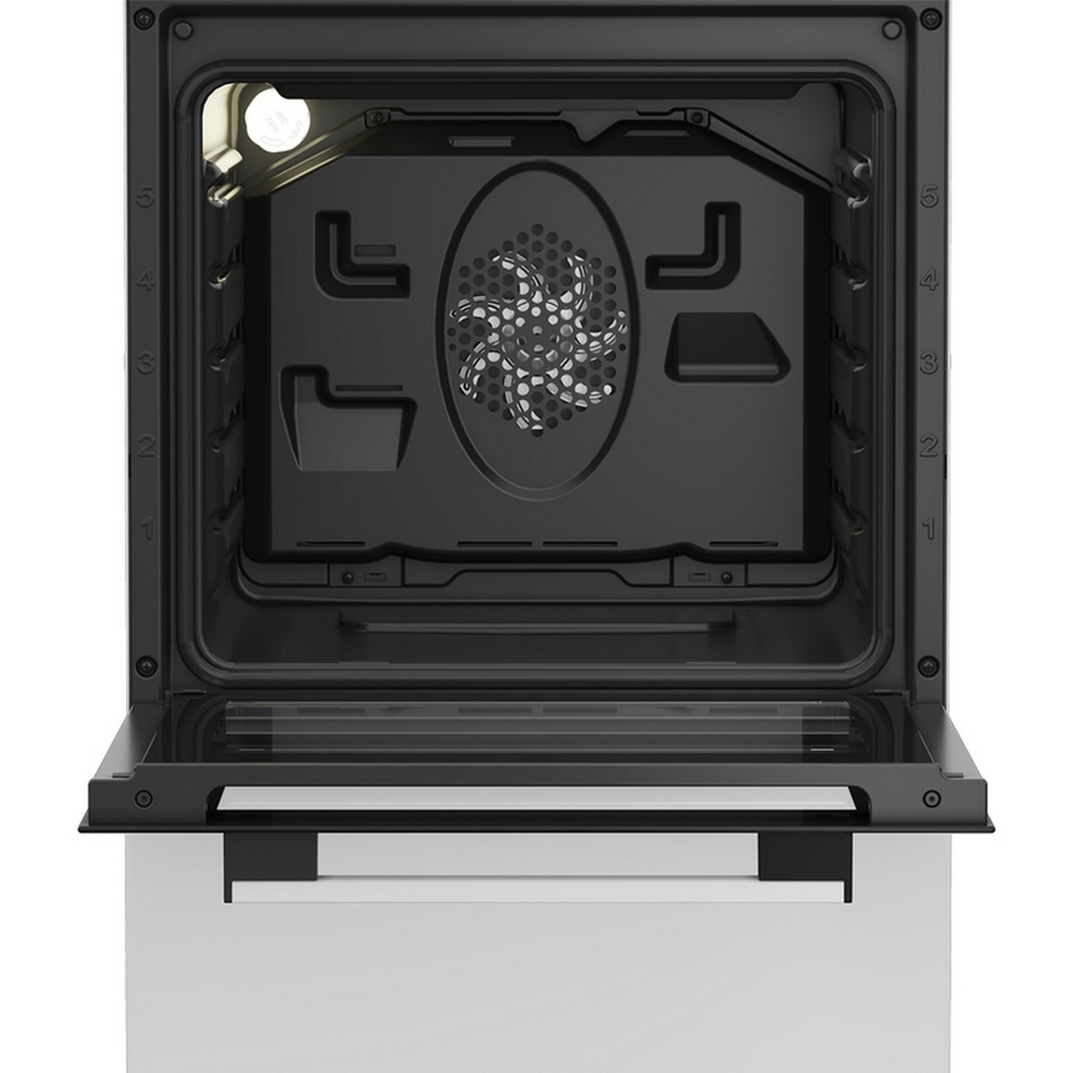 Fogão com Forno Multifunções Indesit I5V8PMW de 60cm 5