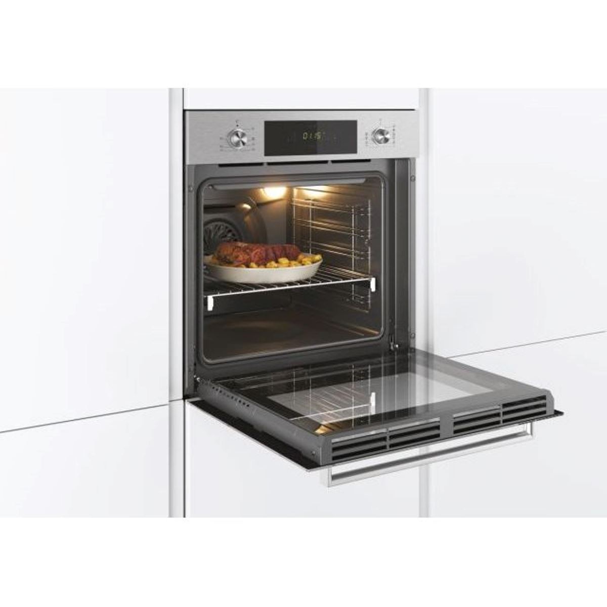Forno Multifunções Candy Timeless FCT 825 XL Wifi e Aquactiva e de 70 Litros - Inox Inox-4