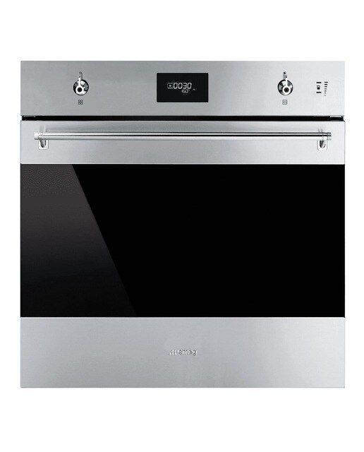 Imagem 0 de Forno Galileo SteamOne Smeg Classica SO6301S2X Combinado com Vaporeira, VaporClean e de 68 Litros - Aço Inox