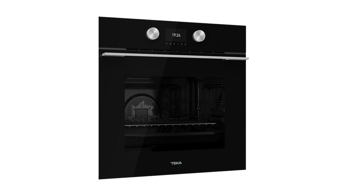 Forno Multifunções Edição Urban Colors Teka HLB 8600 BK E SurroundTemp A+ - Vidro Preto Preto-3