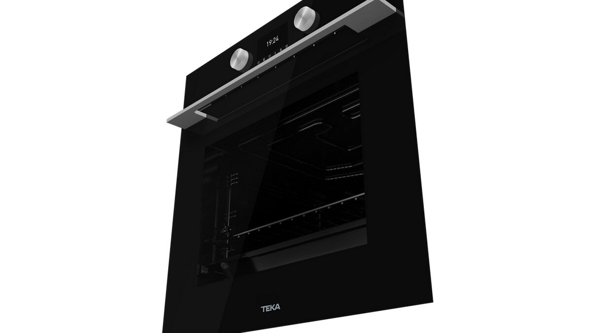 Forno Multifunções Edição Urban Colors Teka HLB 8600 BK E SurroundTemp A+ - Vidro Preto Preto-6