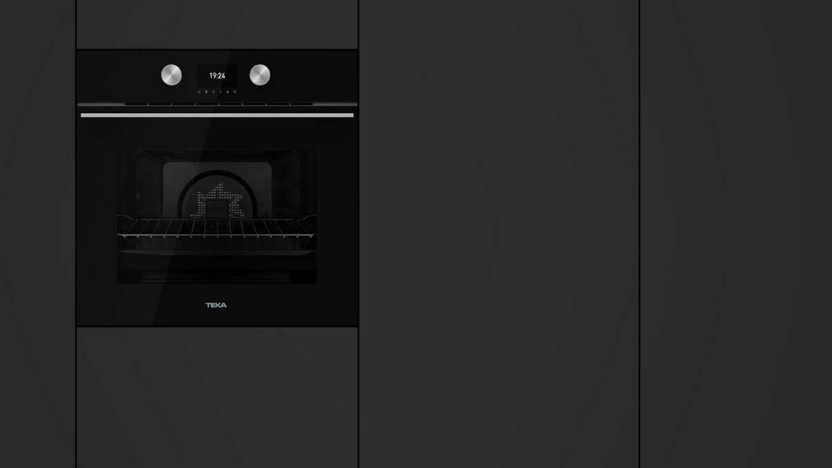 Forno Multifunções Edição Urban Colors Teka HLB 8600 BK E SurroundTemp A+ - Vidro Preto Preto-9