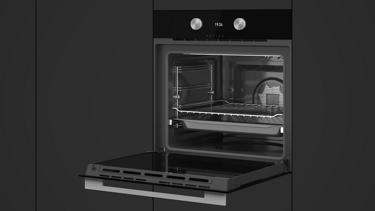 Forno Multifunções Edição Urban Colors Teka HLB 8600 BK E SurroundTemp A+ - Vidro Preto Preto-10