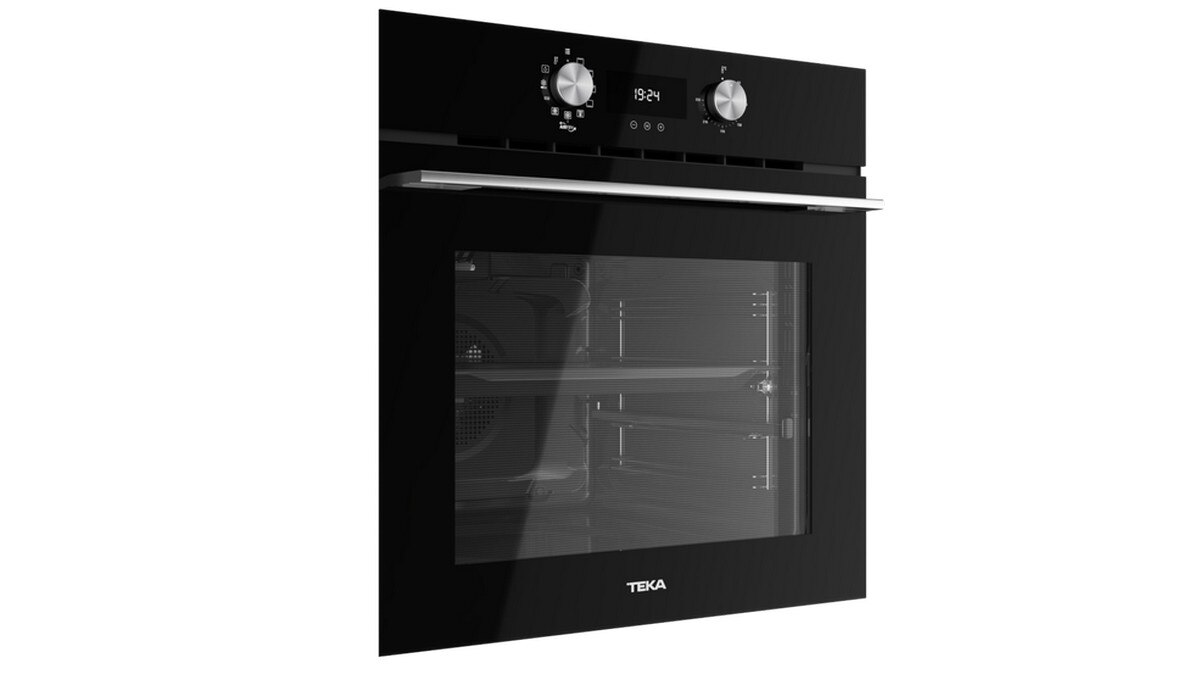 Forno Multifunções Teka HLB 8416 AIR SurroundTemp e HydroClean® Pro com Função Especial AirFry Fritar da Forma mais Saudável de 70 L - Vidro Preto Preto-4
