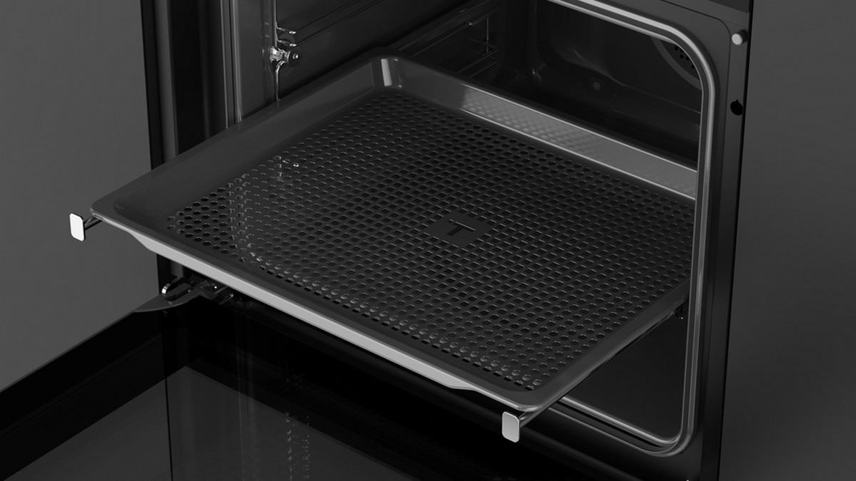 Forno Multifunções Teka HLB 8416 AIR SurroundTemp e HydroClean® Pro com Função Especial AirFry Fritar da Forma mais Saudável de 70 L - Vidro Preto Preto-9