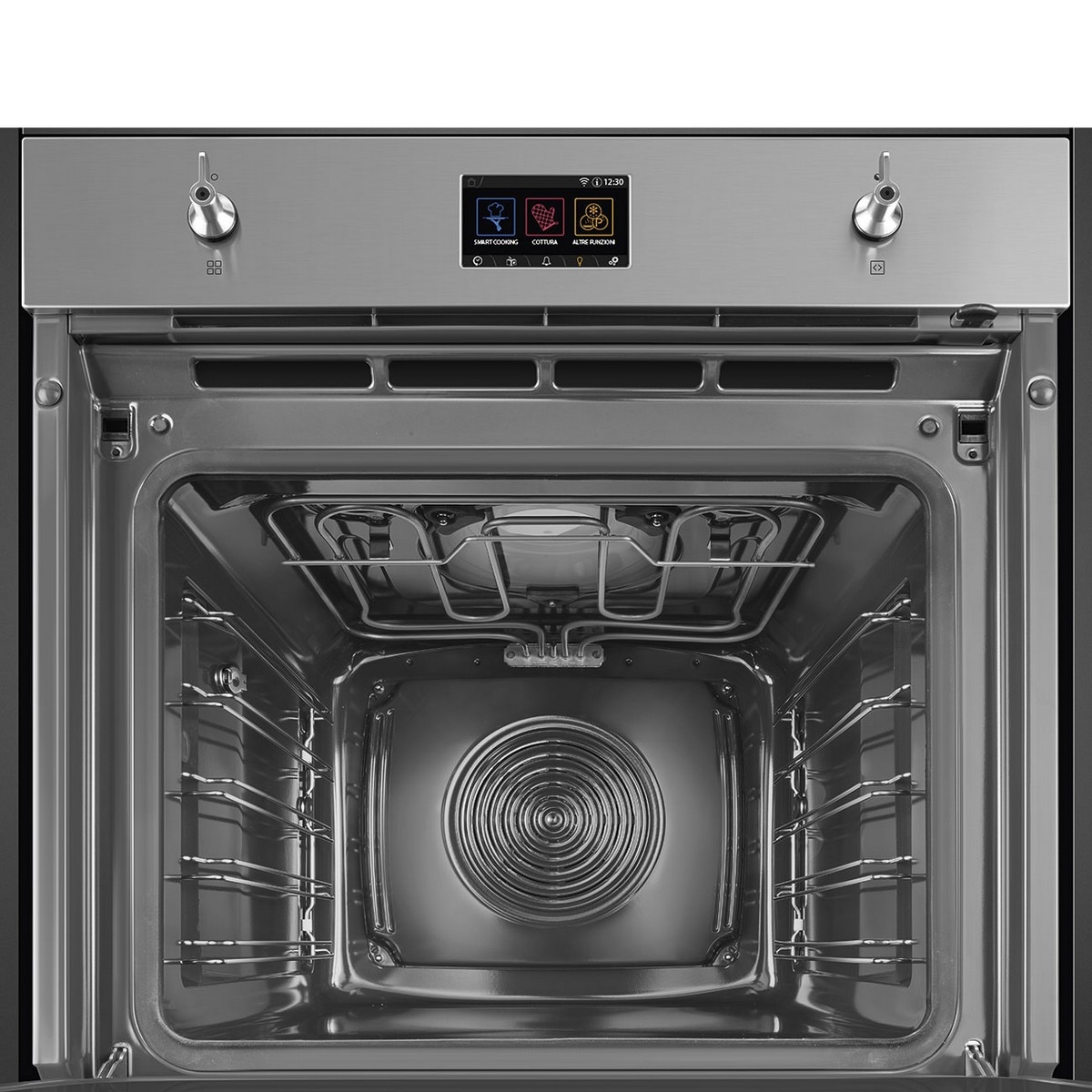 Forno Galileo Omnichef Smeg Classica SO6303APX Multitech VaporClean e de 68 Litros - Aço Inox Aço inoxidável-7