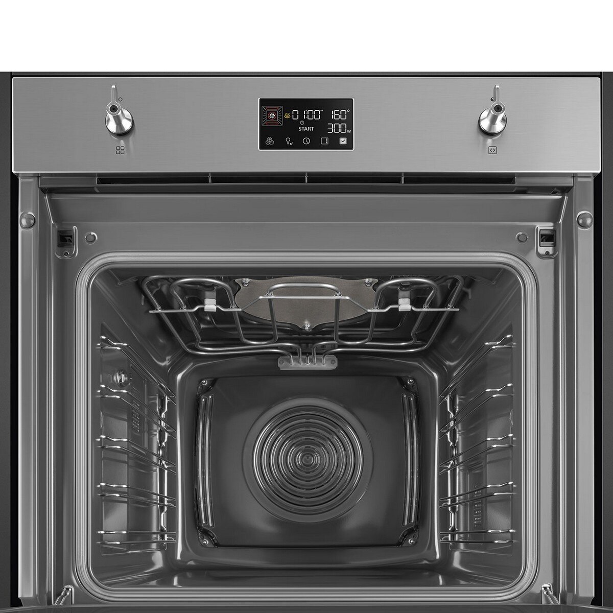 Forno Galileo SpeedwaveXL Smeg Classica SO6302M2X Combinado com Micro-ondas, VaporClean e de 68 Litros - Inox Inox-8
