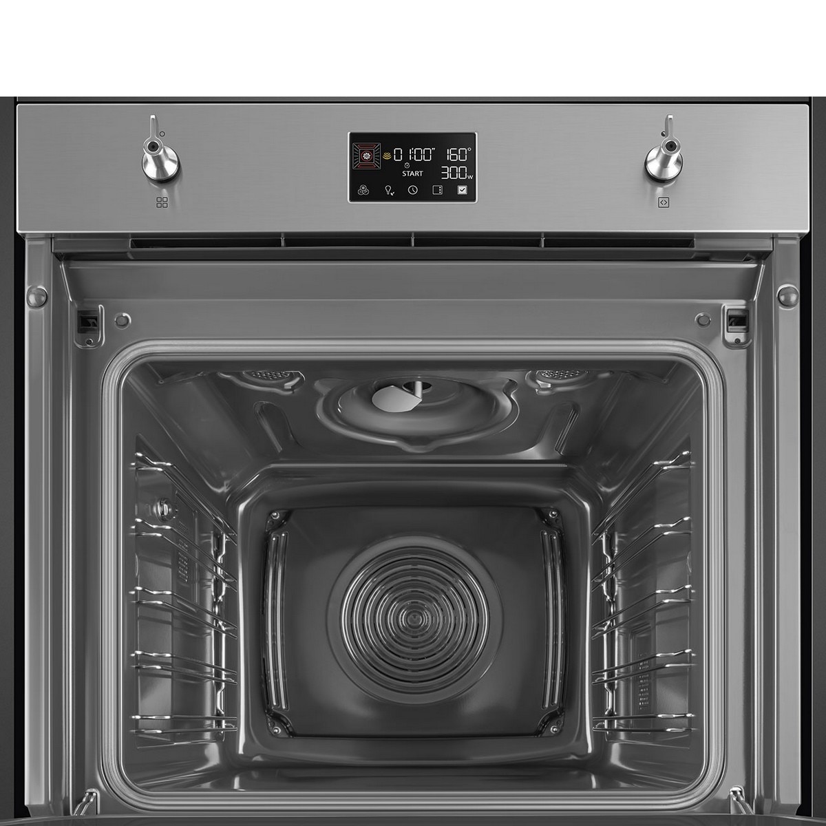Forno Galileo SpeedwaveXL Smeg Classica SO6302M2X Combinado com Micro-ondas, VaporClean e de 68 Litros - Inox Inox-9