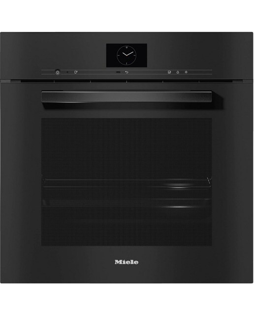 Forno a Vapor Combinado Miele DGC 7660 HC Pro M Touch S + MotionReact, DualSteam e Wi-Fi+ Mix & Match e de 67 Litros - Preto Obsidiana Preto-1