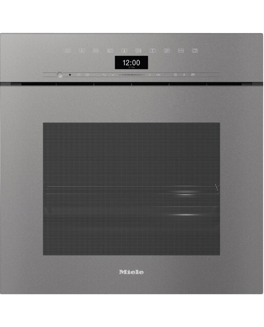 Forno a Vapor Combinado Miele DGC 7460 HCX Pro sem Puxador, DirectSensor, DualSteam e HydroClean e de 67 Litros - Cinza Grafite Cinzento-grafite-1