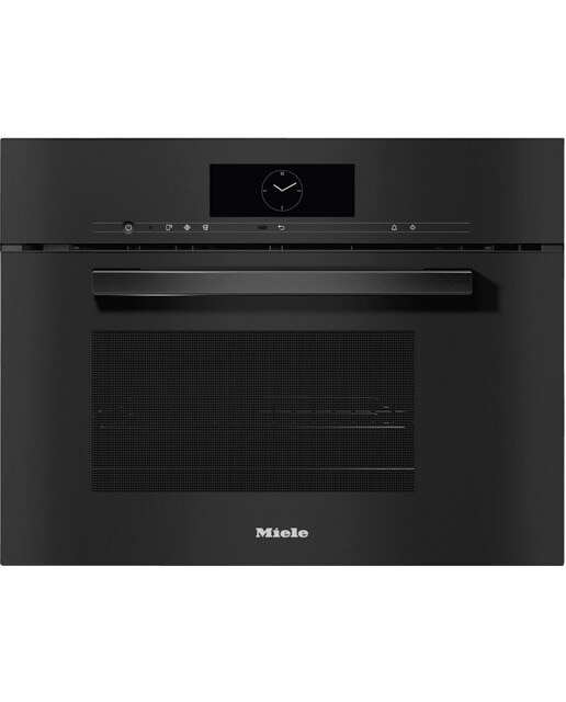 Forno a Vapor com Micro-ondas Miele DGM 7840 de 40 Litros - Preto Obsidiano Preto-1