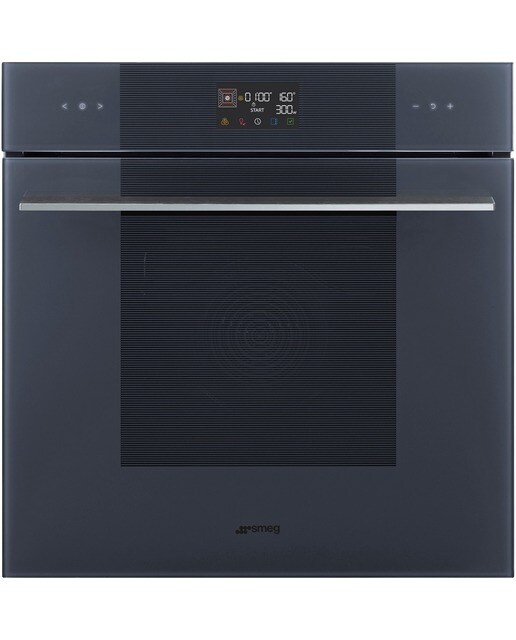 Forno Galileo SpeedwaveXL Smeg Linea SO6102M2G com Micro-ondas, VaporClean de 68 Litros - Neptune Grey 1