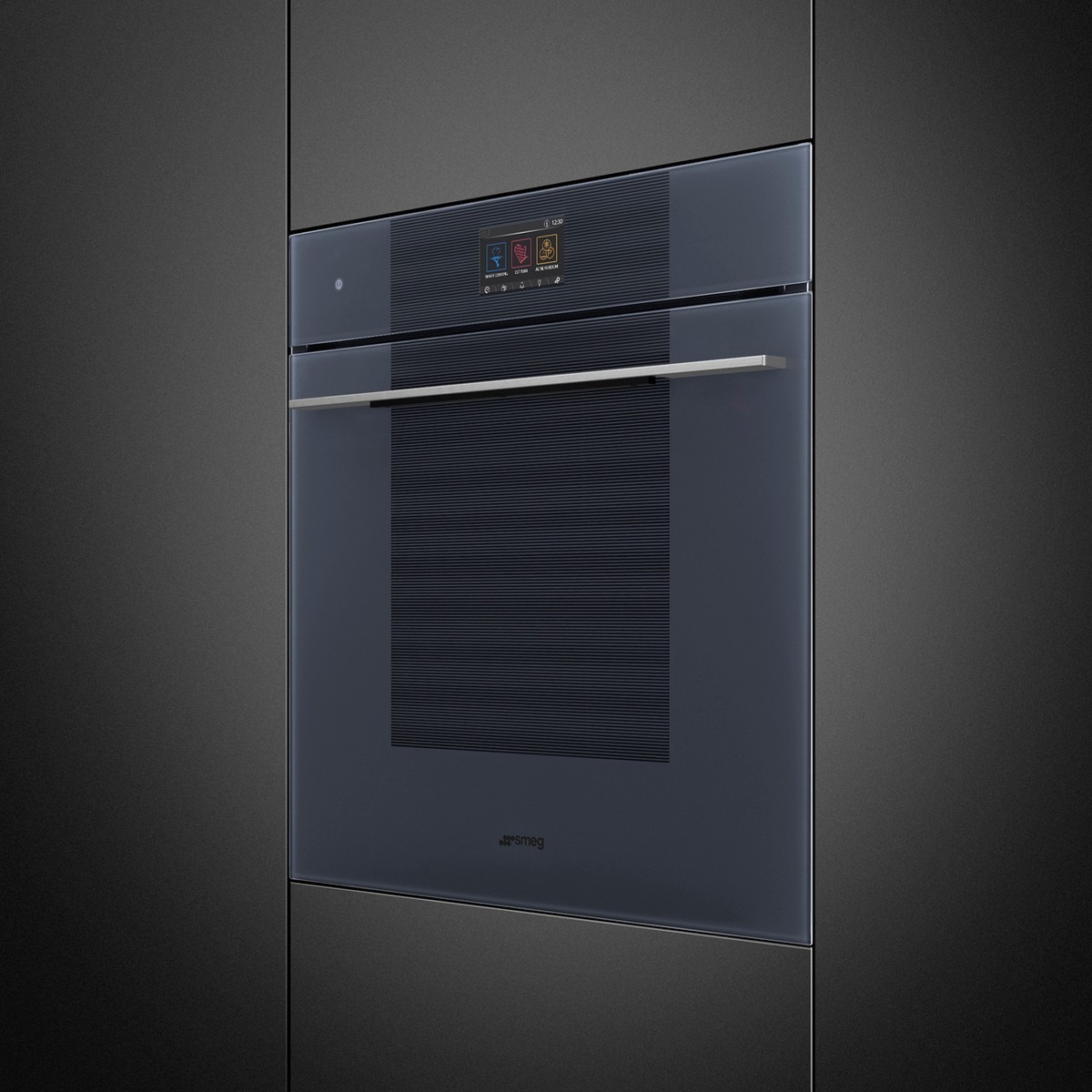 Forno Galileo Pirolítico Smeg Linea SOP6104TPG Termoventilado de 68 Litros - Neptune Grey 2