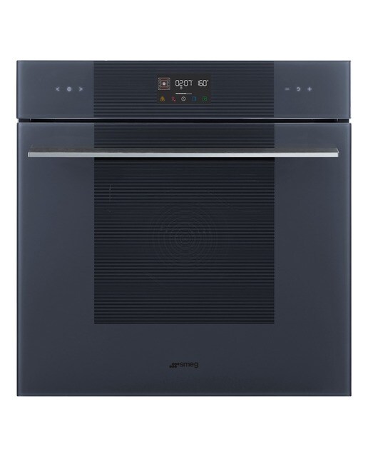 Forno Galileo Tradicional Smeg Linea SO6102TG Termoventilado e VaporClean de 68 Litros - Neptune Grey 1