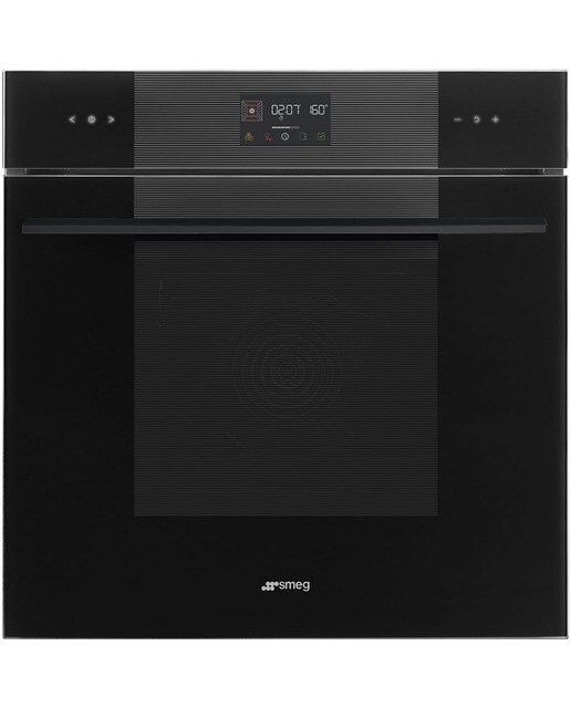 Imagem 0 de Forno Galileo Pirolítico Smeg Linea SOP6102TB3 Termoventilado de 68 Litros - Preto