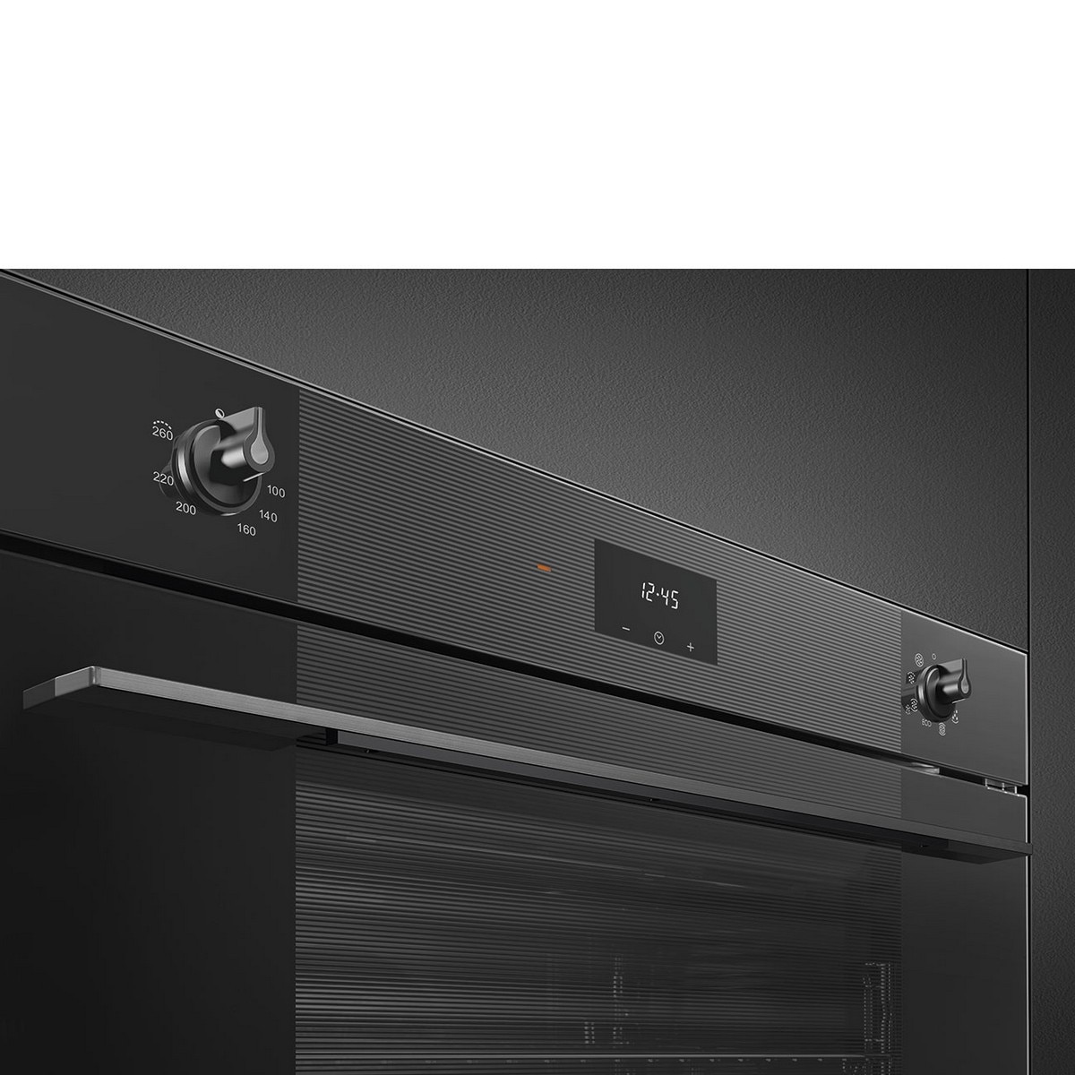 Forno Termoventilado Smeg Linea SO5100TB3 Limpeza VaporClean de 77 Litros - Preto Preto-7