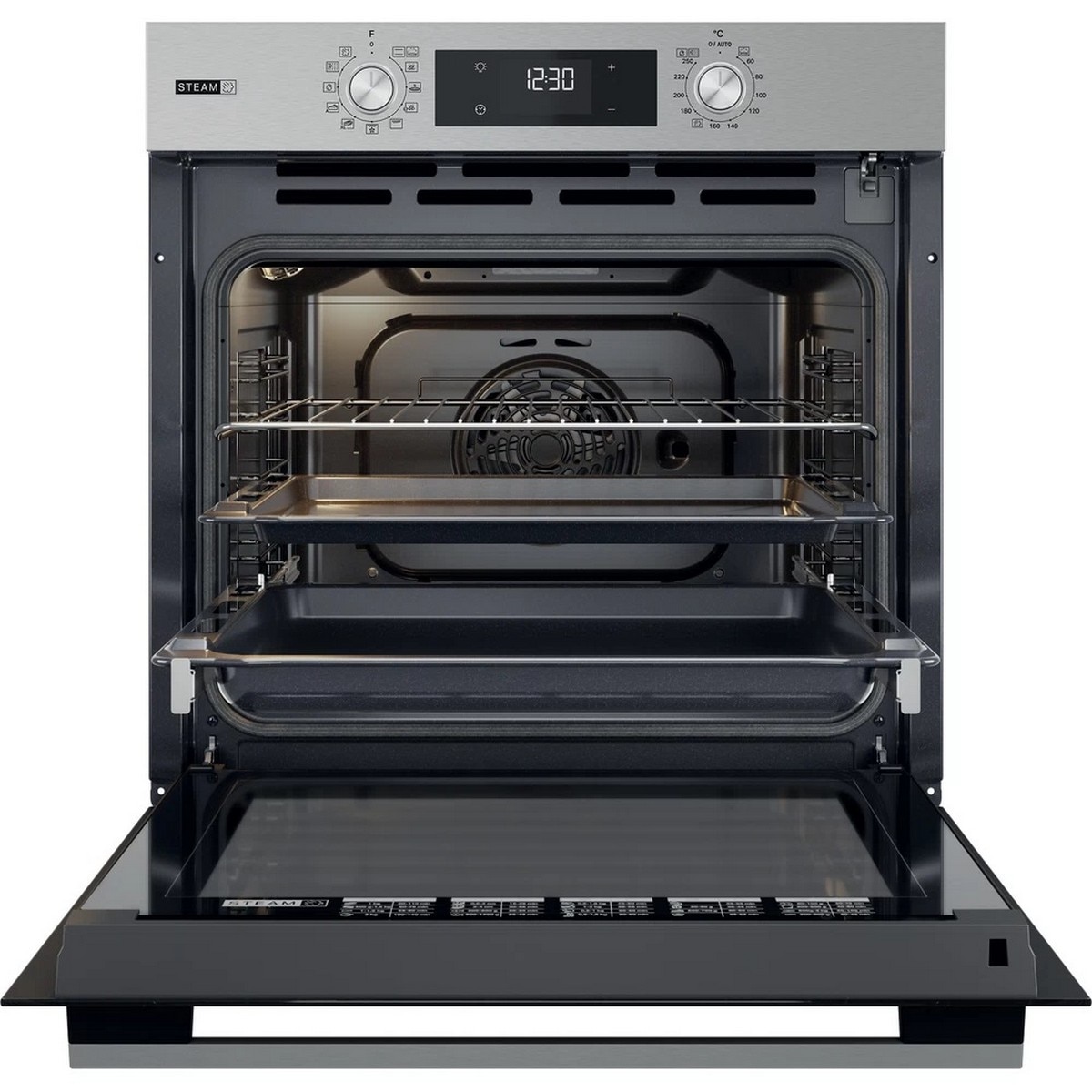 Forno Elétrico Whirlpool OMSK58RU1SX Função Cook3 Pirolítico e Hidrolítico e de 71 Litros - Inox Inox-2
