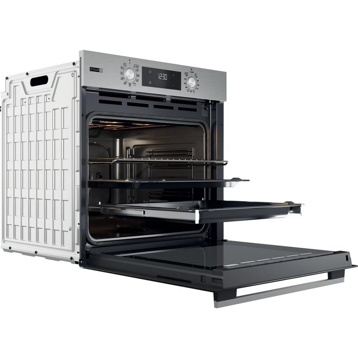 Forno Elétrico Whirlpool OMSK58RU1SX Função Cook3 Pirolítico e Hidrolítico e de 71 Litros - Inox Inox-4