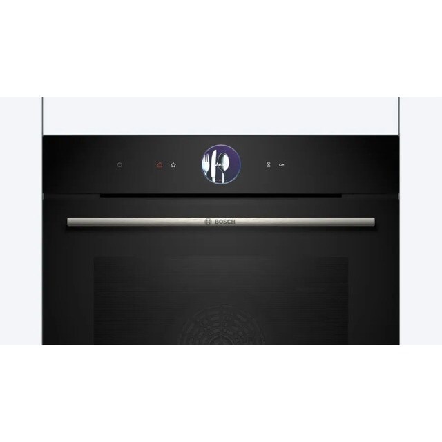 Forno Multifunções Bosch Serie 8 HBG7764B1 Pirolítico+Hidrolítico e de 71 Litros - Preto Preto-2
