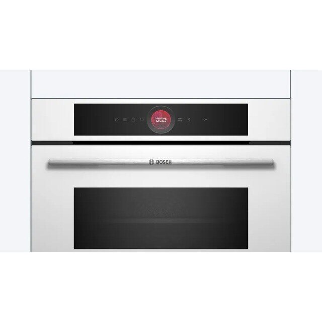 Forno Compacto com Micro-ondas Encastrável Bosch Serie 8 CMG7241W1 Hidrolítico e de 45 Litros - Branco Branco-2