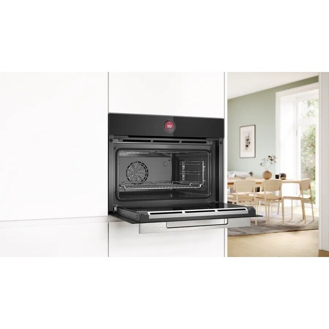Forno Multifunções Bosch CBG7341B1 Hidrolítico, HomeConnect e de 47 Litros - Preto Preto-4