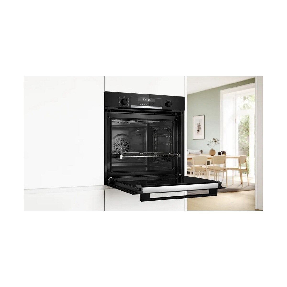Forno Multifunções Bosch Série 6 HBG578EB7 Pirolítico e de 71 Litros - Preto Preto-4