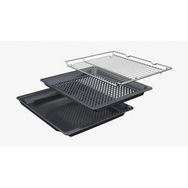 Forno Multifunções Siemens HB372AES3 Pirolítico e de 71 Litros - Preto e Inox Preto-4
