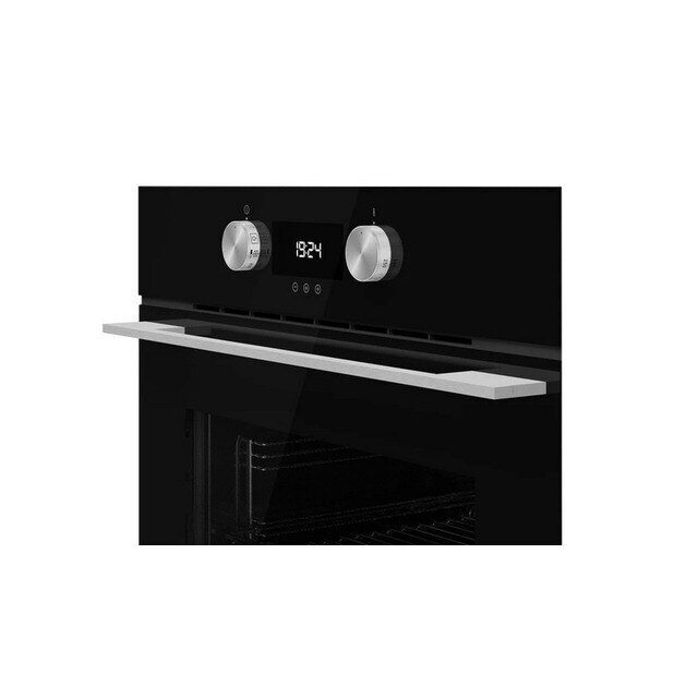 Forno Multifunções Teka HLB 8300 BK Edição Urban Colors SurroundTemp e Hydroclean® PRO e de 70 Litros - Vidro Preto Preto-4