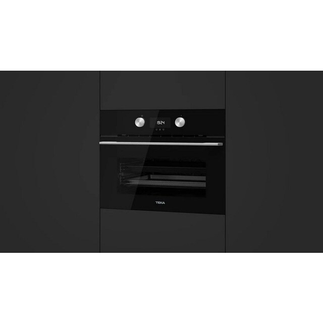 Forno Multifunções com Micro-ondas Teka MWC HLC 8440 C SurroundTemp e Hydroclean® ECO e de 41 Litros - Vidro Preto Preto-6