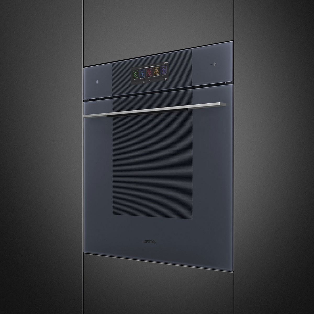 Forno Multifunções Smeg Linea SO6106WAPG Omnichef Galileo Multitech e de 68 Litros - Neptune Grey Cinzento-2