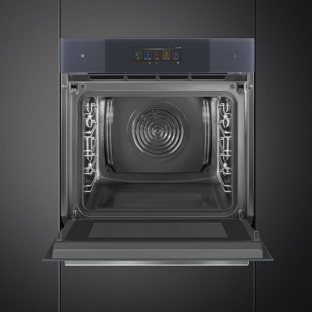 Forno Multifunções Smeg Linea SO6106WAPG Omnichef Galileo Multitech e de 68 Litros - Neptune Grey Cinzento-5