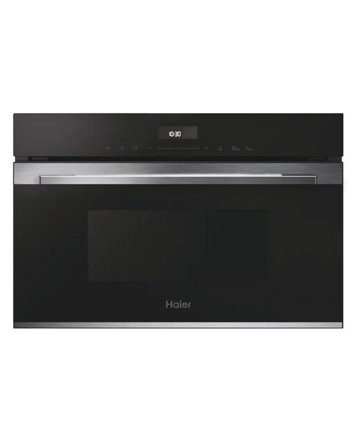 Micro-ondas com Grill Encastrável Haier H38DMWID26NX de 34 Litros - Preto e Inox Preto / Inox-1