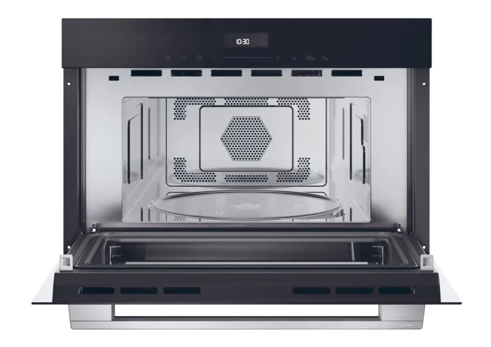 Micro-ondas com Grill Encastrável Haier H38DMWID26NX de 34 Litros - Preto e Inox Preto / Inox-2